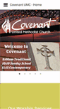 Mobile Screenshot of covenantumc.org