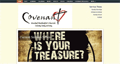 Desktop Screenshot of covenantumc.com